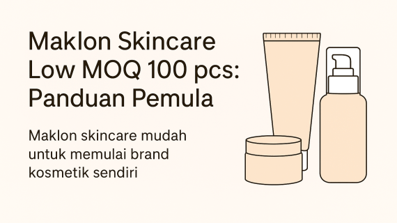 Maklon Skincare Low MOQ 100 pcs